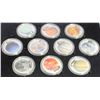 Image 1 : PLANET COIN 10 PIECE SET WITH BOX