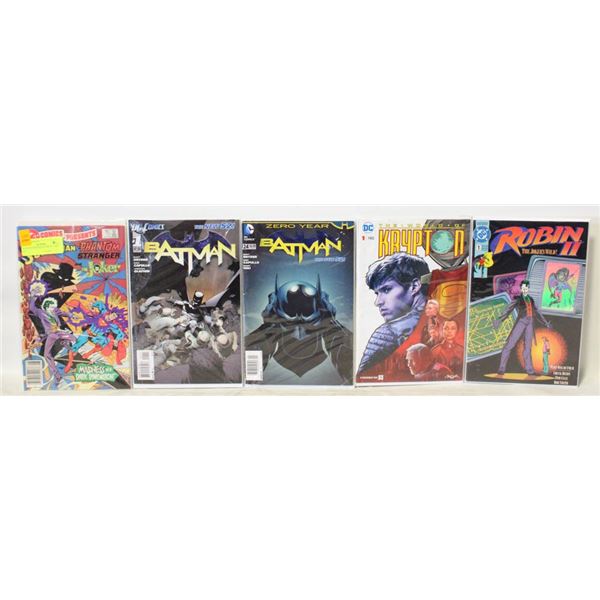 BATMAN SUPERMAN JOKER COMIC LOT