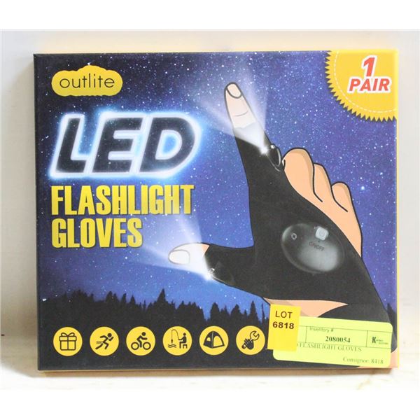 LED FLASHLIGHT GLOVES