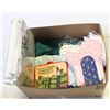 Image 1 : BOX - TABLE CLOTHS /NAPKINS/TABLE PROTECTOR &