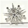 Image 1 : 1)  SILVER TONE WITH CLEAR CRYSTALS;