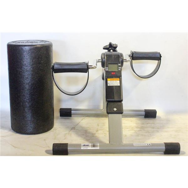 MINI BLACK CYCLE PEDAL EXERCISER+SMALL BLACK GYM-
