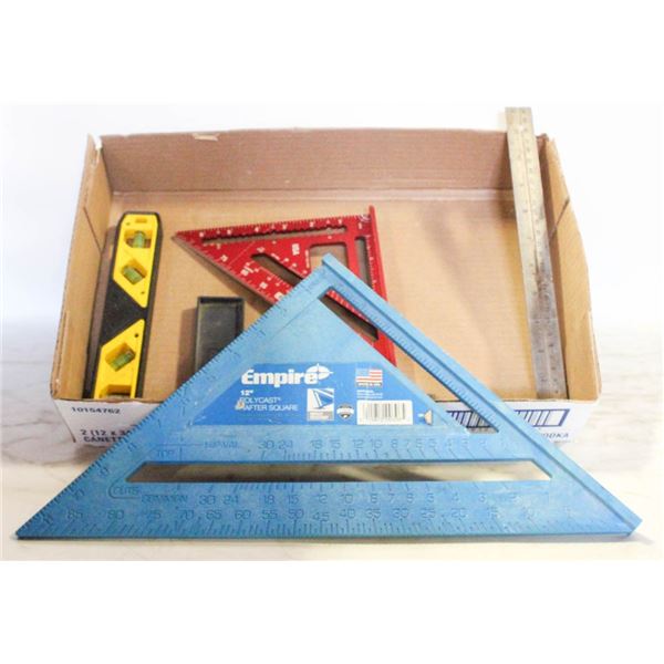 RAFTER SQUARE+OTHER MEASUREMENT TOOLS
