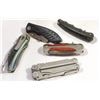 Image 1 : 4 KNIVES AND MULTI TOOL