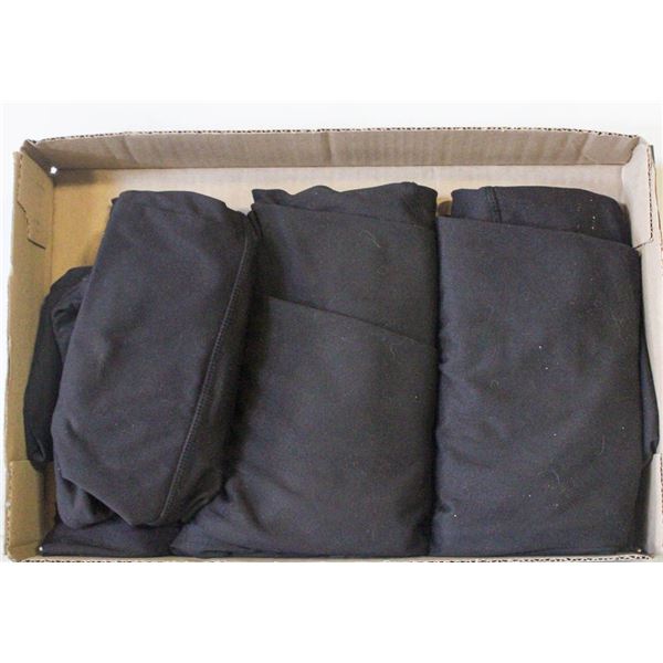 3 PAIRS LADIES XXL BLACK BOW LEGGINGS
