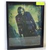 Image 1 : 11" X 17" FRAMED PHOTO JOKER