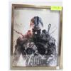 Image 1 : 11" X 17" FRAMED PHOTO PUNISHER
