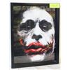Image 1 : 11" X 17" FRAMED PHOTO JOKER