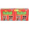 Image 1 : 2 BOXES OF TOPPS 1990 FOOTBALL CARDS UNOPENED PKS