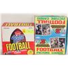 Image 1 : 1990 FLEER FOOTBALL CARD BOX+1991 BOWMAN FOOTBALL