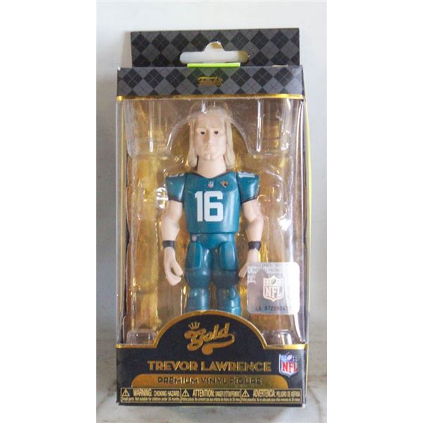 TREVOR LAWRENCE QB NFL GOLD PREMIUM