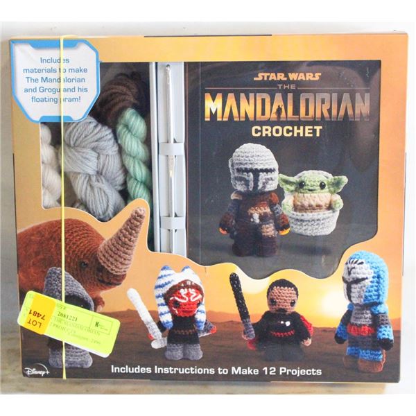 STAR WARS THE MANDALORIAN CROCHET 12 PROJECTS
