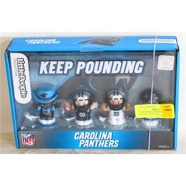 CAROLINA PANTHERS NFL LITTLE PEOPLE COLLECTOR