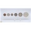 Image 1 : 1959 SILVER CANADA 6 COIN SET IN WHITMAN HOLDER