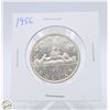 Image 1 : 1956 SILVER CANADA $1 DOLLAR COIN