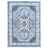Image 1 : BRAND NEW BRICHOEE 6 X 9FT FLORAL BLUE RUG
