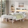 Image 1 : ASSEMBLED COLLARED EAGLE BED FRAME 008F-Q