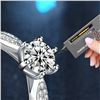 Image 3 : 1 CT GRA CERTIFIED ROUND BRILLIANT MOISSANITE