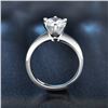 Image 3 : 2 CT CERTIFIED ROUND BRILLIANT MOISSANITE 925S