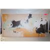 Image 1 : NEW WARM COLORED 50 X 100CM ABSTRACT WALL ART