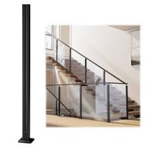 NEW MUZATA GLASS RAILING POST GS41 42"