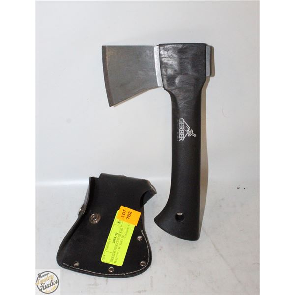 GERBER FISKARS FINLAND HATCHET W/ SHEATH