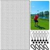 Image 1 : NEW GOLF NET 10FT 15FT 2.0 X 30FT+ MAT BLACK