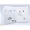 Image 2 : #2942-2.00 CT TW GRA CERTIFIED ROUND BRILLIANT