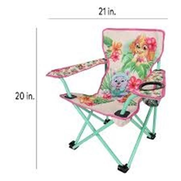 NEW PAW PATROL KIDS CAMP CHAIR PINK 20 X 21"
