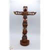 Image 1 : VINTAGE EDMUND WOLF JR. TOTEM POLE H-10"