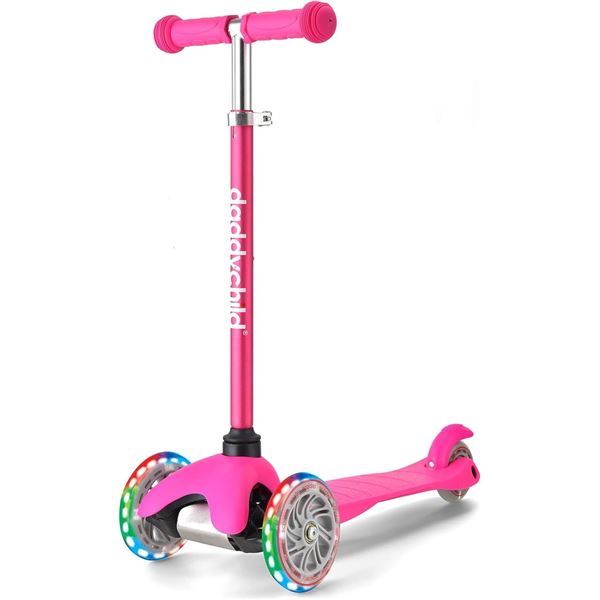 NEW DADDYCHILD PINK SCOOTER