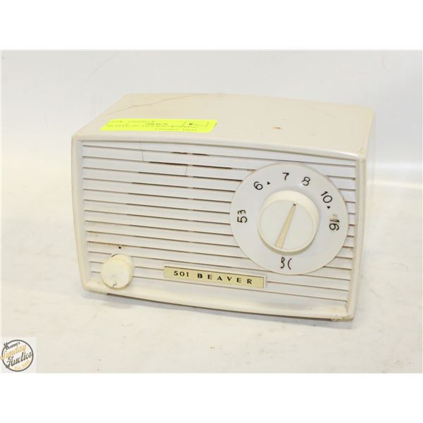 BEAVER 501 AM RADIO WORKING