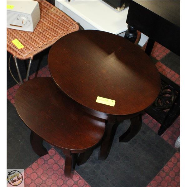 2 PC NESTING TABLES