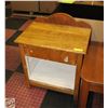 Image 1 : VINTAGE WOOD NIGHTSTAND 24" X 17" X 30"