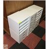 Image 1 : WHITE 6PC ORGANIZER DRAWERS/SHELVES