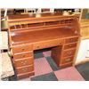 Image 1 : RIVERSIDE FURNITURE ROLL TOP WOOD DESK