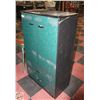 Image 1 : 2 DRAWER ARMOIRE WITH DOORS AND SHELVING