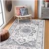Image 1 : BRAND NEW TOPOTDOR 9 X 12FT AREA RUG GRAY
