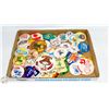 Image 1 : VINTAGE LOT OF BUTTON PINS