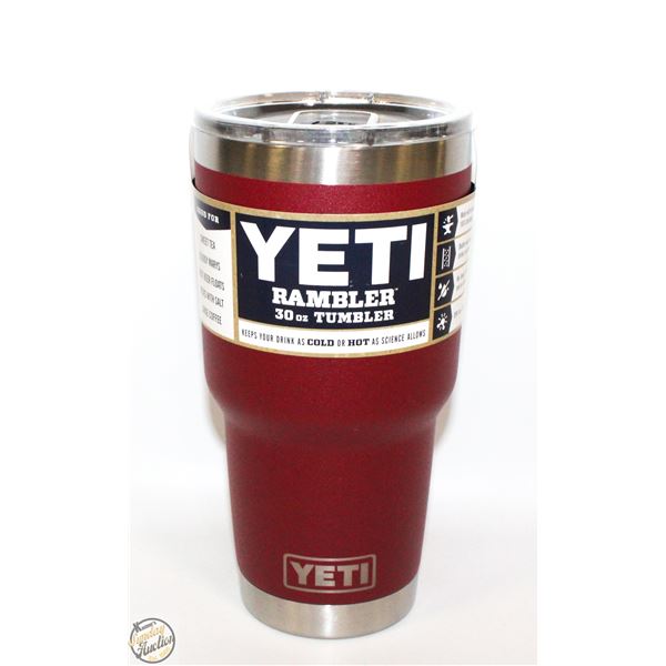 NEW YETI RAMBLER 30 OZ TUMBLER