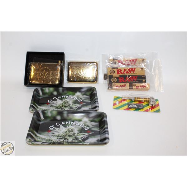 NEW ASSORTED SMOKING ACCESSORIES