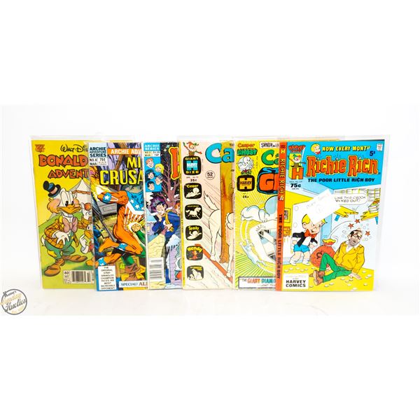 COMICS (6) OLDER CASPER, RICHIE RICH,