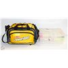 Image 1 : BERKLEY SOFT FISHING TACKLE BOX W/ TACKLE & 3