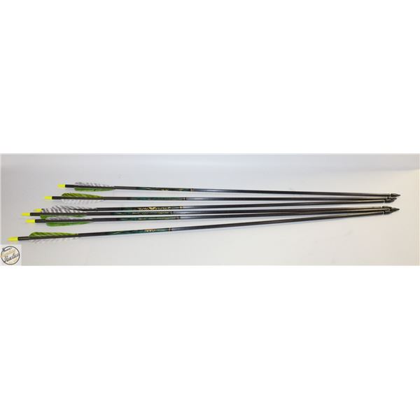 SET OF 6 CABELA'S STALKER EXTREME CARBON ARROWS
