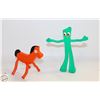 Image 1 : VINTAGE GUMBY & POKEY TOYS