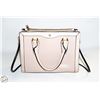 Image 1 : LADIES LIGHT PINK HANDBAG/PURSE +