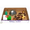 Image 1 : WOODEN CARVED DRAGON + DRAGON TAIL