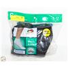 Image 1 : BLACK ANKLE SOCKS 6-12 SIZE 6-PACK FRUIT OF THE
