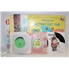Image 1 : 5 VINTAGE DISNEY VINYL RECORDS