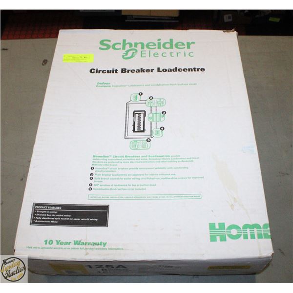SCHNEIDER HOME LINE CIRCUIT BREAKER LOAD CENTRE